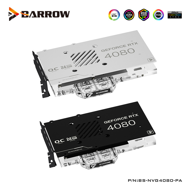 Nvidia Vga Rtx 4080 - Barrow GPU Water Block Serve For