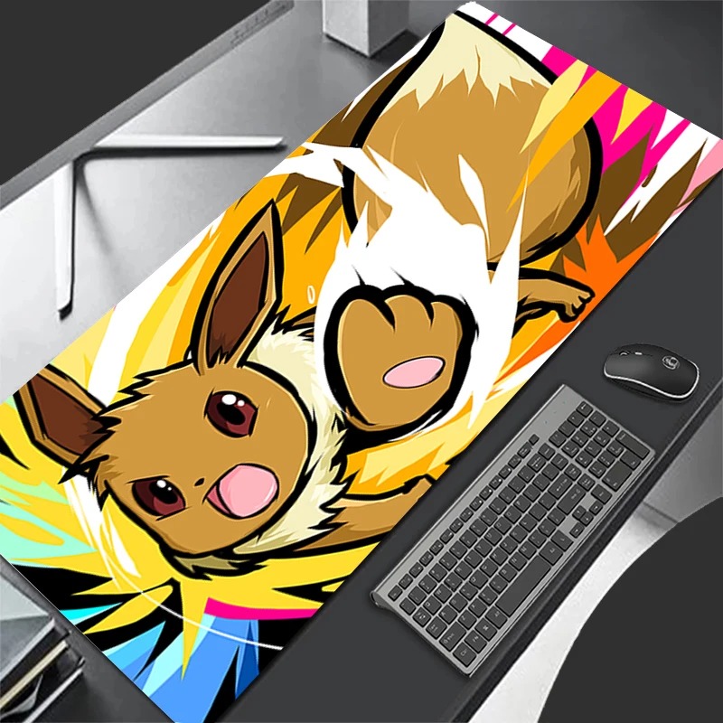 Laptop Accessories Mouse - P-Pokemon Eevee Anime Gaming Mouse Pad,