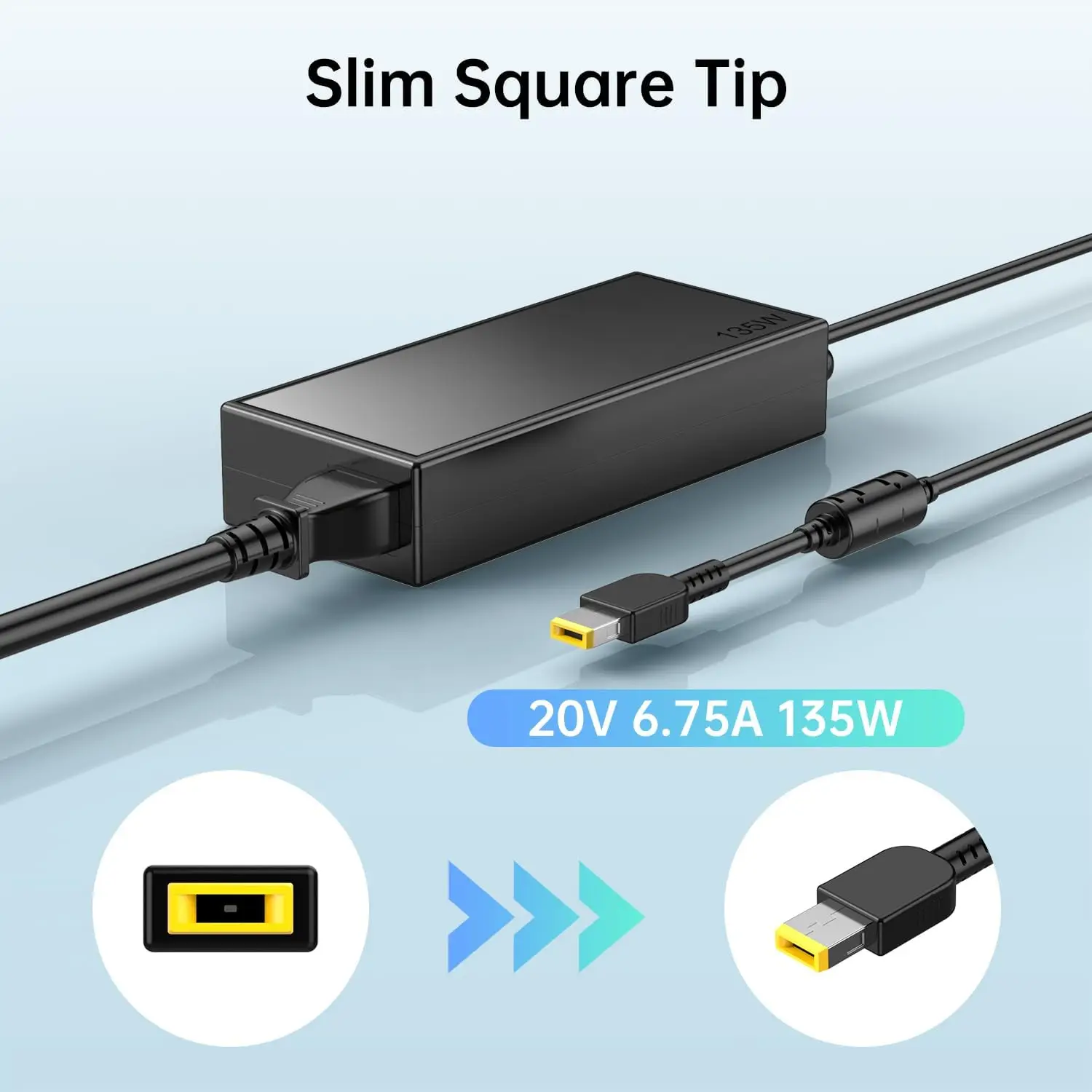 Laptop Accessories Shop - 20V 6.75A 135W Laptop Ac Adapter