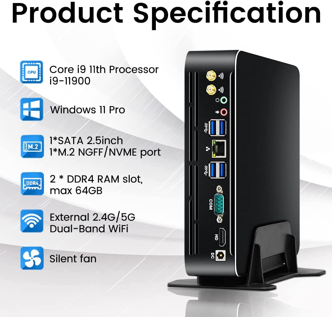 Intel Cpu Core I9 - Partaker 11th Gen Intel Mini PC