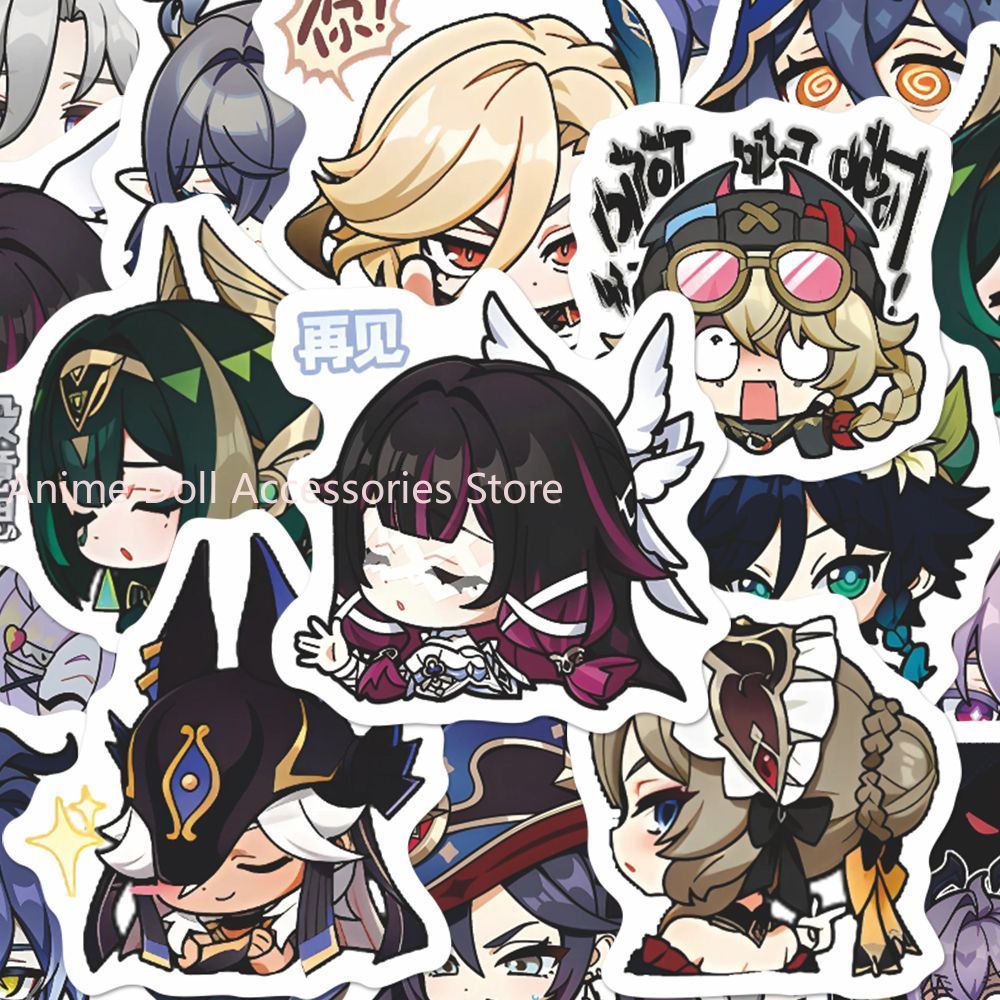 Laptop Accessories & Repair Jagtap Dairy Pimple Nilakh Pimpri Chinchwad Maharashtra - 64PCS Genshin Impact Moon Maiden Anime