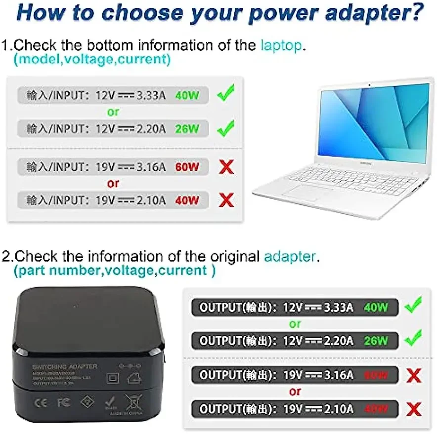 12V 3.33A Laptop Ac Adapter Ch - Laptop Accessories Shop 评论和价格