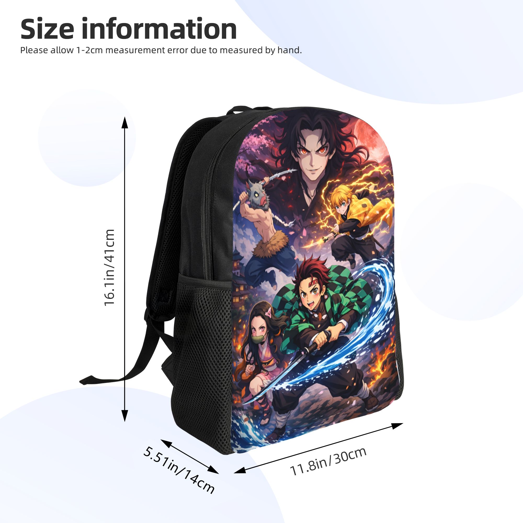 D-Demons Slayers Travel Backpa - Laptop Accessories All 评论和价格