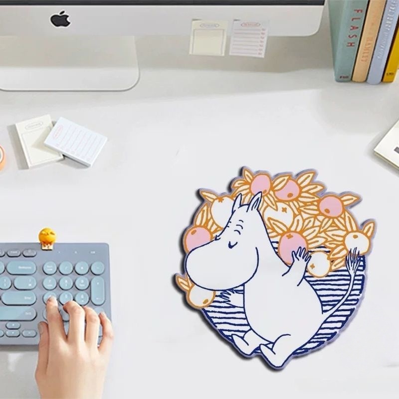 Cute Hippo Moomin Cartoon Diat - Laptop Accessories Kit 评论和价格
