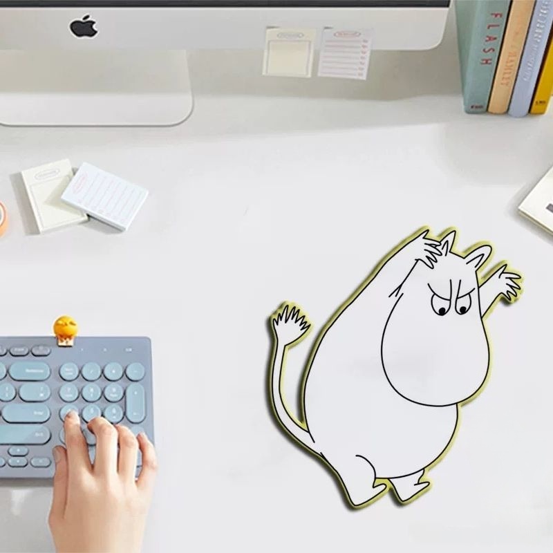 Cute Hippo Moomin Cartoon Diat - Laptop Accessories Kit 评论和价格