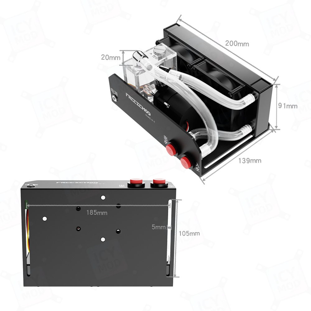 FREEZEMOD Notebook Water Cooli - Laptop Accessories Kit 评论和价格