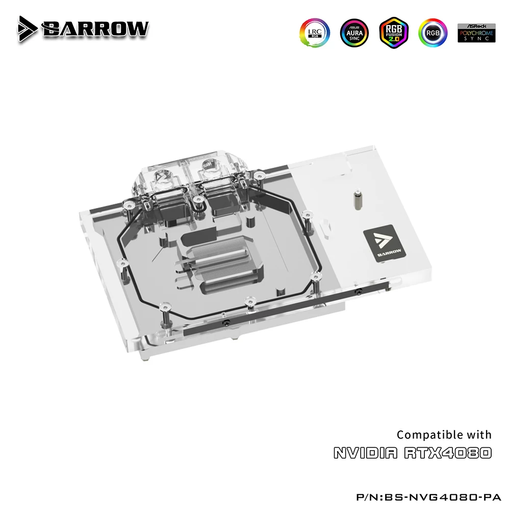 Barrow GPU Water Block For NVI - Nvidia Vga Rtx 4080 评论和价格