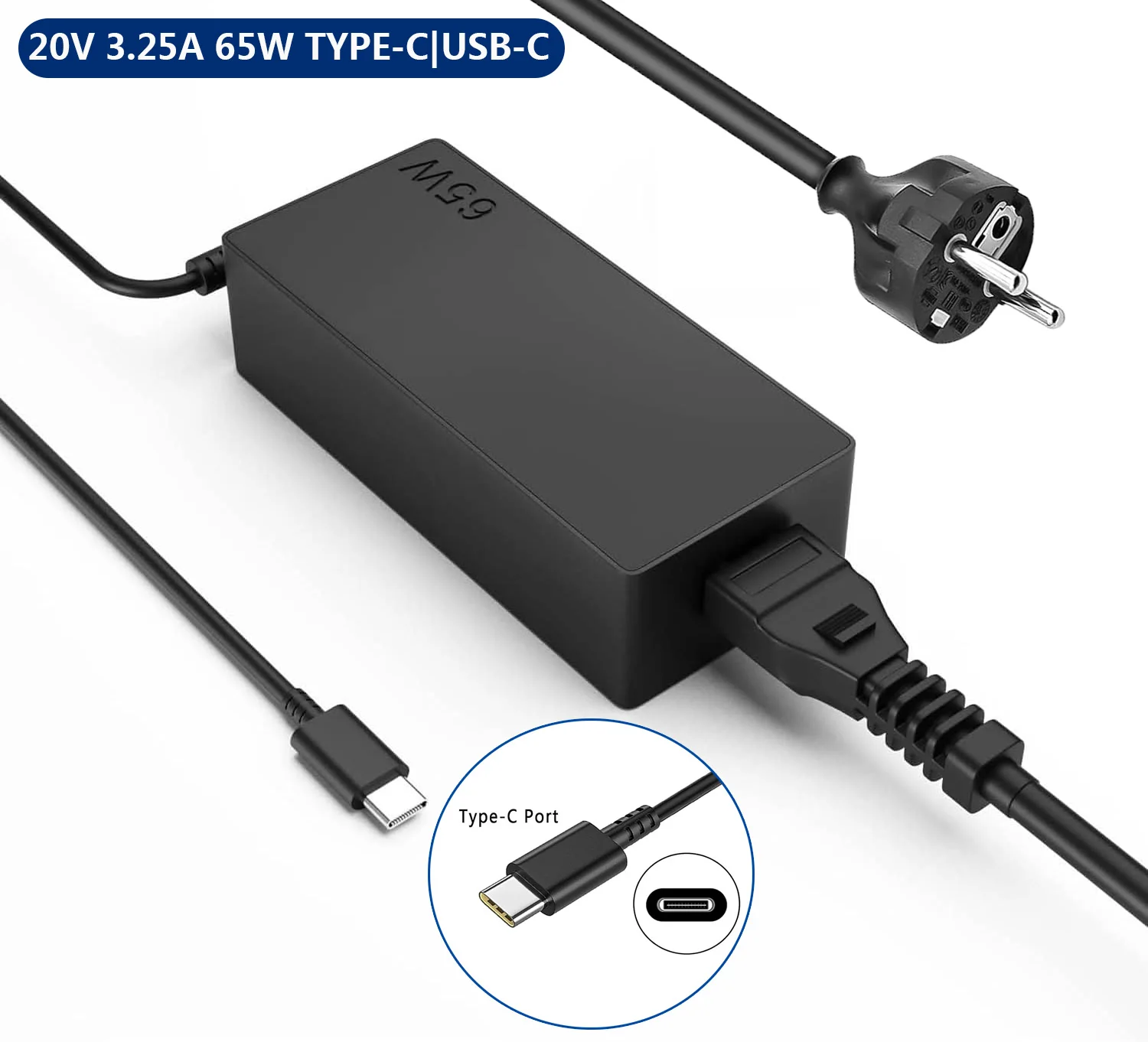 65W 20V 3.25A TYPE-C Laptop Ac - Laptop Accessories Shop 评论和价格