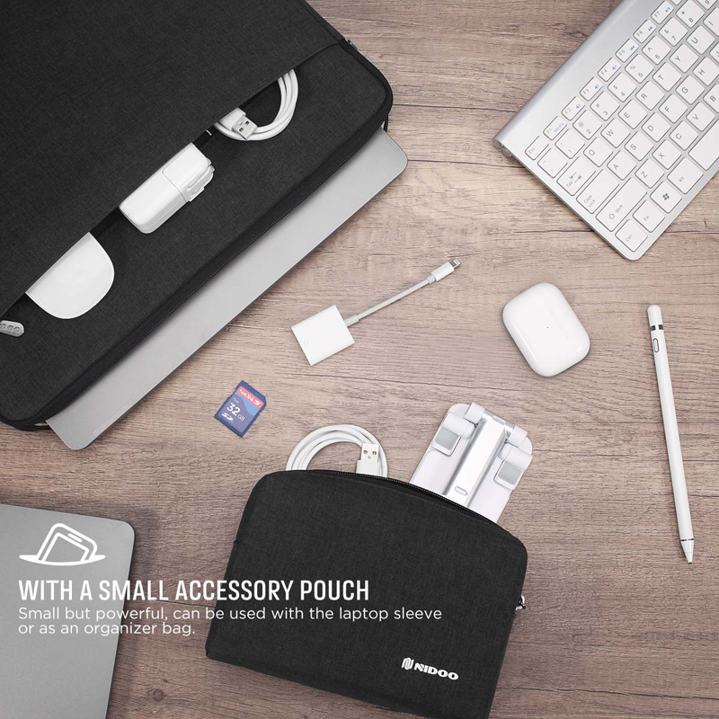 NIDOO Waterproof Laptop Sleeve - Laptop Accessories Pouch 评论和价格