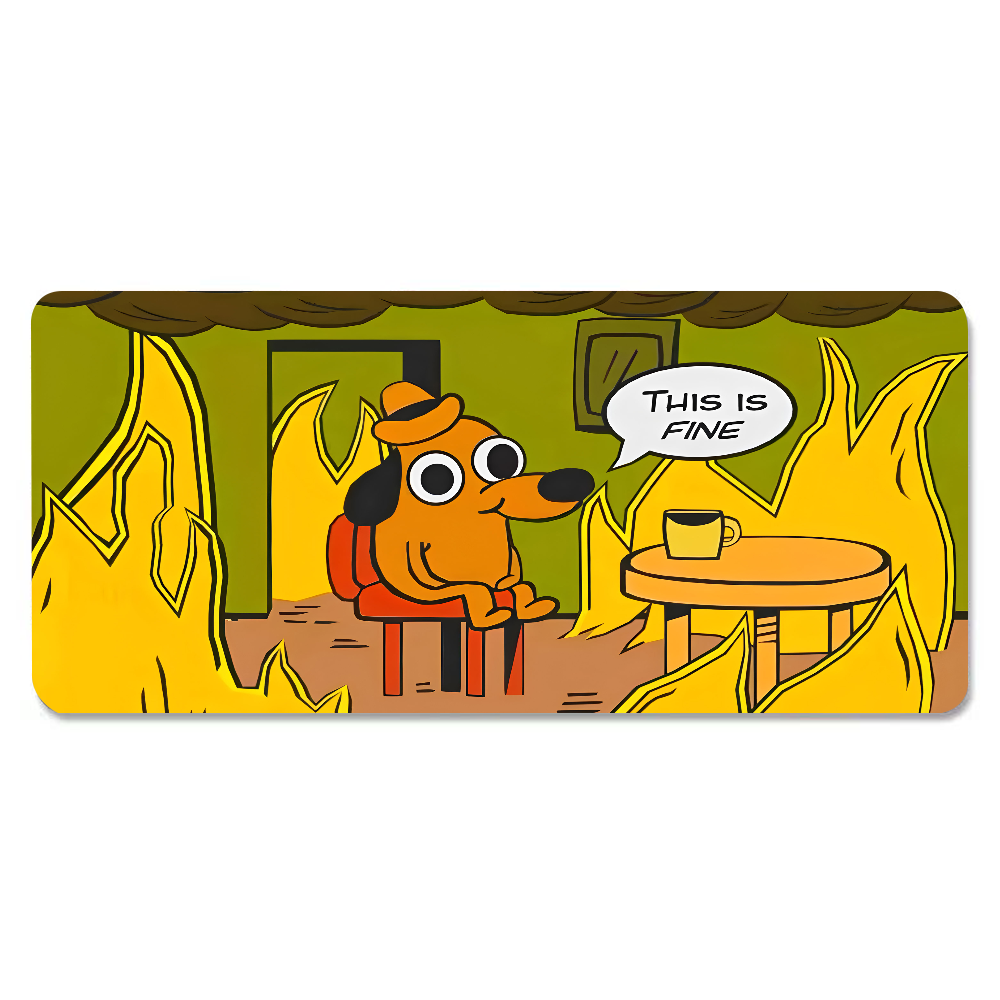 This Is Fine Dog Dachshund Mou - Laptop Accessories Mouse 评论和价格