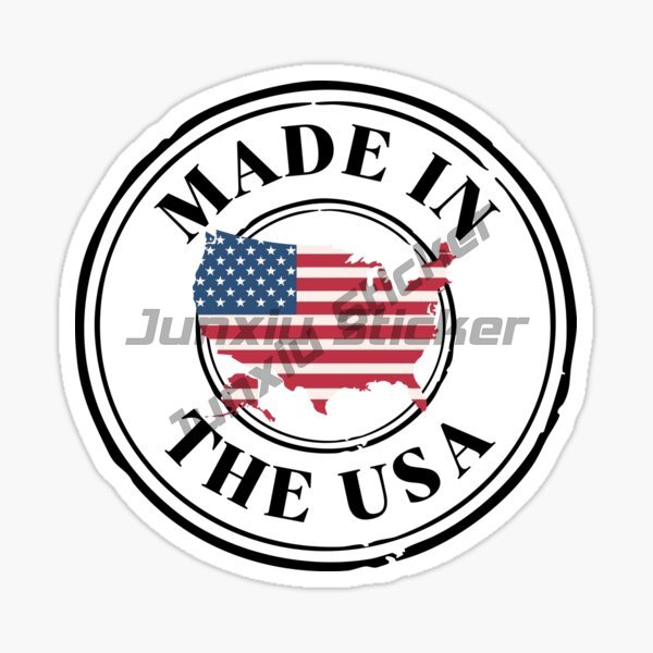 MADE IN USA Flag Vinyl Car Sti - Laptop Accessories All 评论和价格