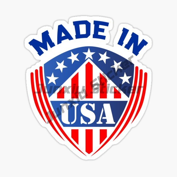 MADE IN USA Flag Vinyl Car Sti - Laptop Accessories All 评论和价格