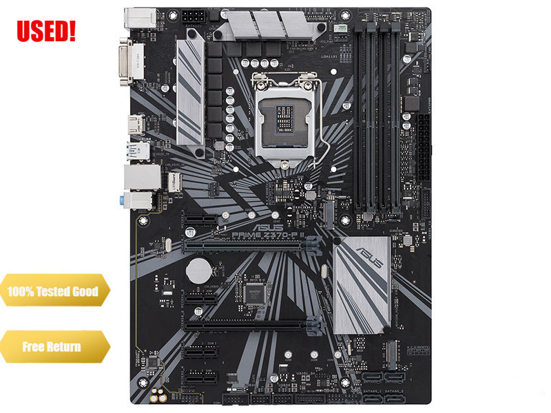 LGA 1151 Asus PRIME Z370-P II  - Intel Cpu Core I9 评论和价格