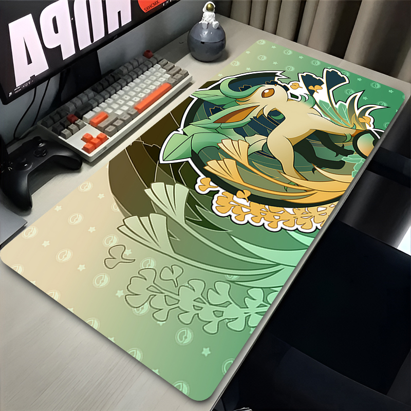 Mouse Pad Gamer P-pokemon Leaf - Laptop Office Accessories 评论和价格
