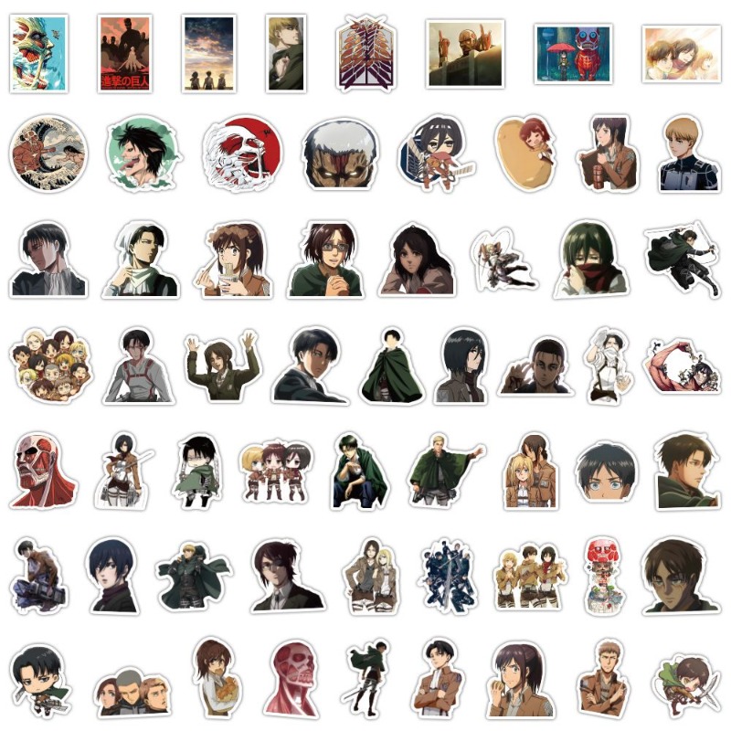 60Pcs Attack on Titan Anime St - Laptop Accessories & Repair Jagtap Dairy Pimple Nilakh Pimpri Chinchwad Maharashtra 评论和价格