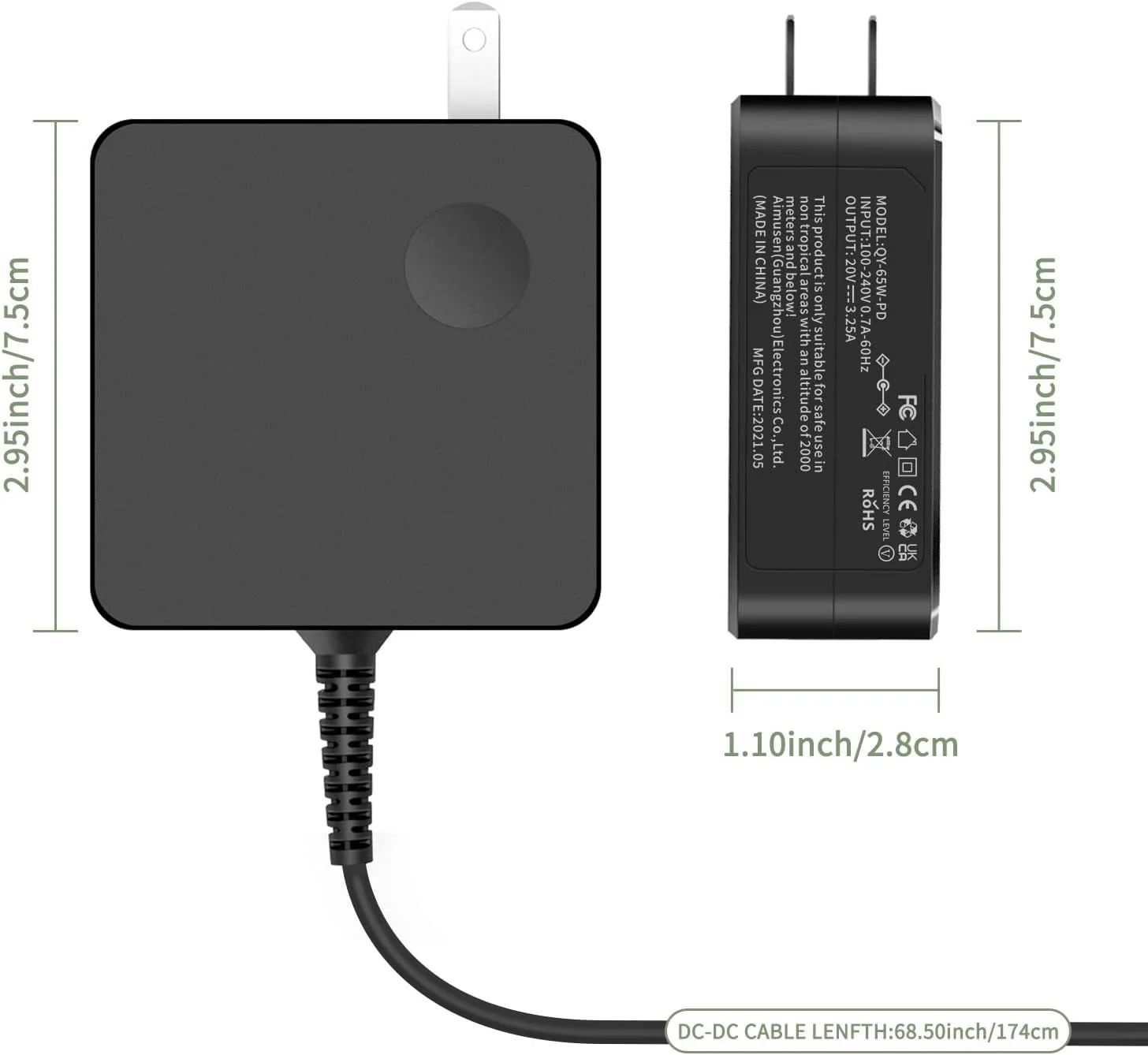 20V 3.25A 65W Laptop Ac Adapte - Laptop Accessories Shop 评论和价格
