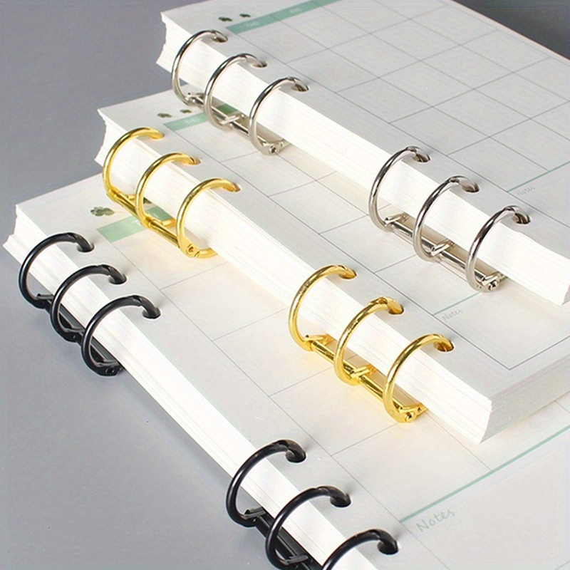 10pcs Metal Loose Leaf Book Bi - Laptop Office Accessories 评论和价格