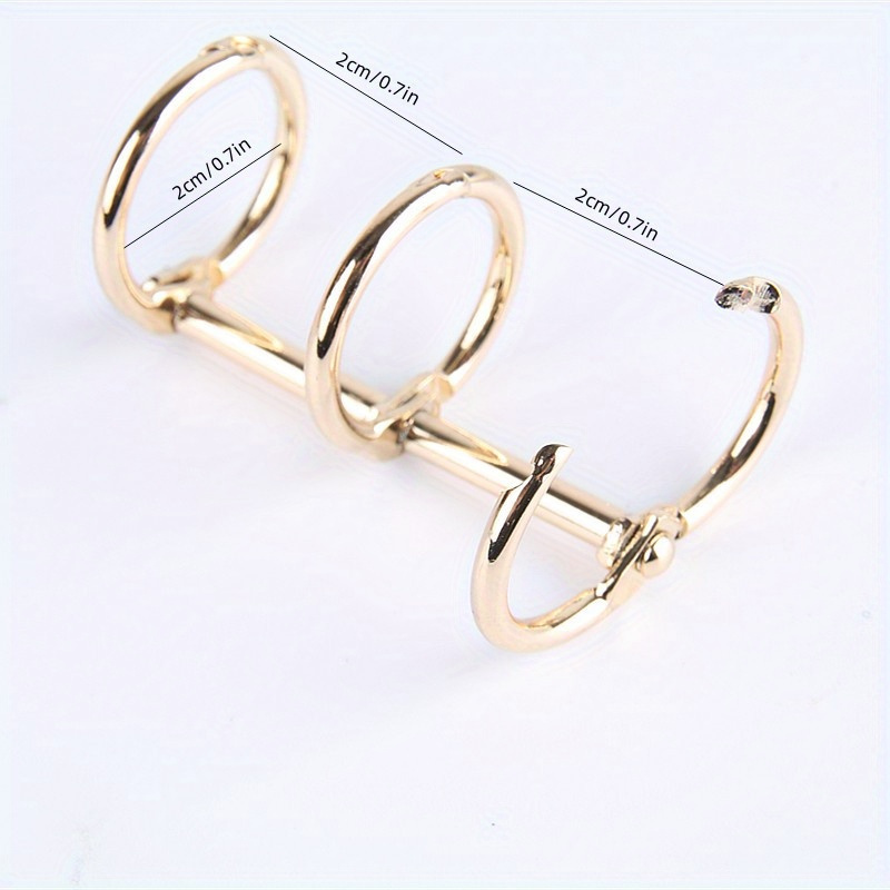 10pcs Metal Loose Leaf Book Bi - Laptop Office Accessories 评论和价格