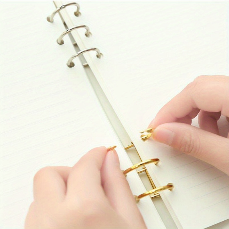 10pcs Metal Loose Leaf Book Bi - Laptop Office Accessories 评论和价格
