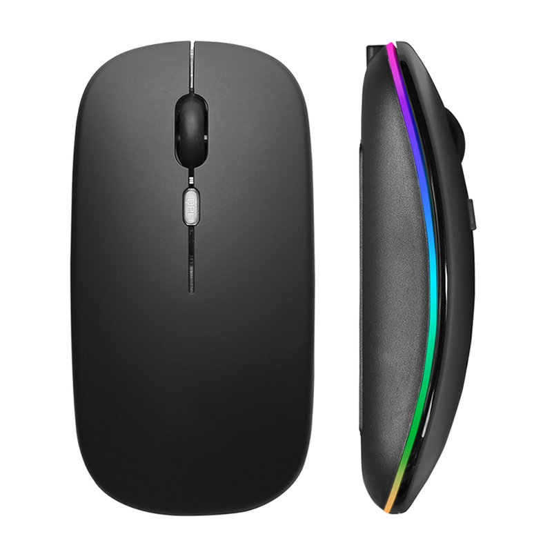 Wireless Mouse RGB Rechargeabl - Laptop Accessories Mouse 评论和价格