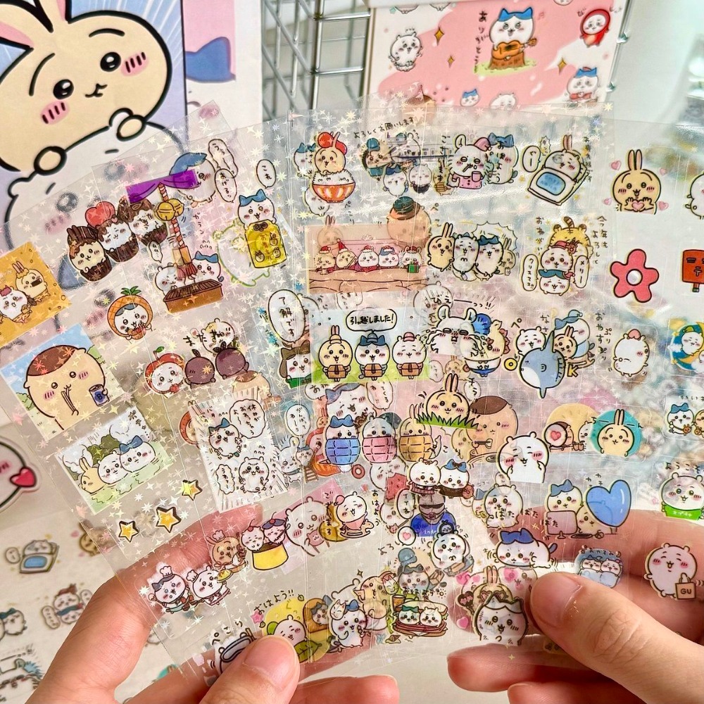 30Pcs Chiikawa Laser Stickers  - Laptop Accessories All 评论和价格