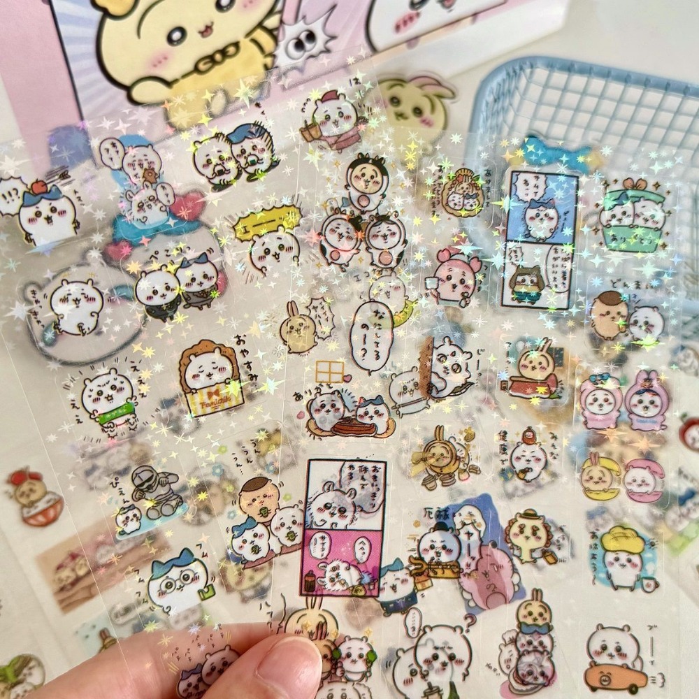 30Pcs Chiikawa Laser Stickers  - Laptop Accessories All 评论和价格
