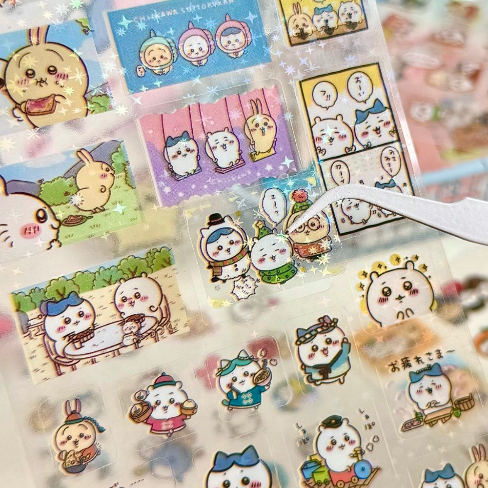 30Pcs Chiikawa Laser Stickers  - Laptop Accessories All 评论和价格