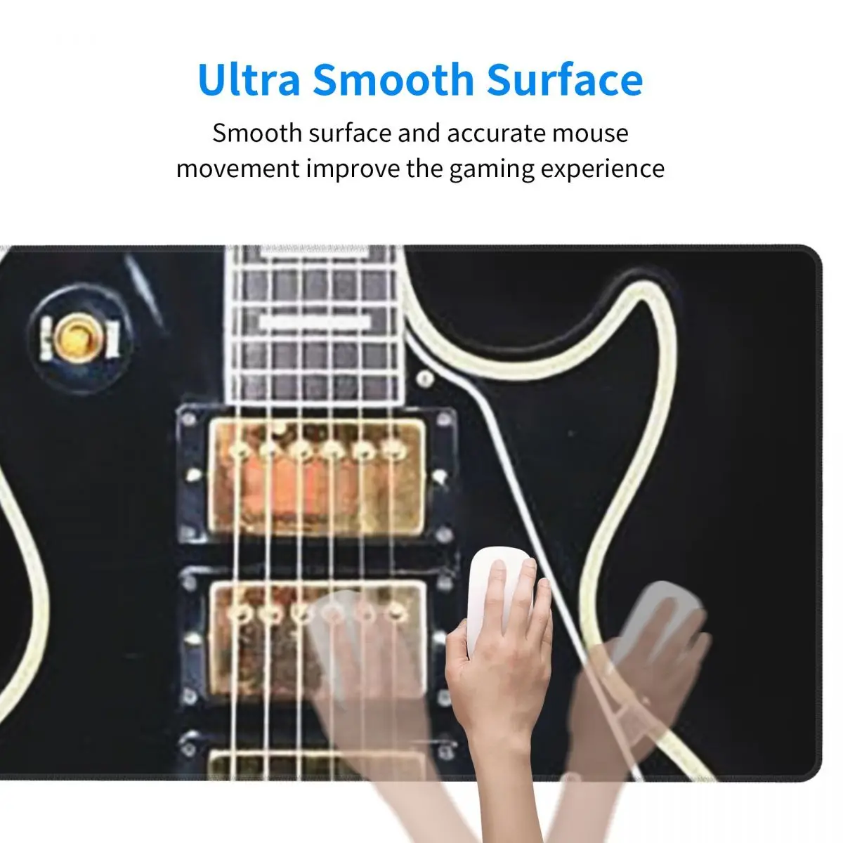 Large Mouse Pad Gibson Custom  - Laptop Accessories Shop 评论和价格