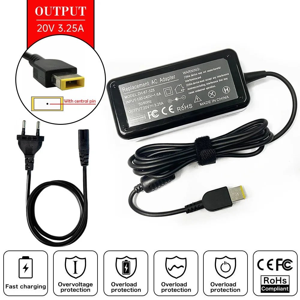 20V 3.25A Laptop AC Adapter Ch - Laptop Accessories Shop 评论和价格