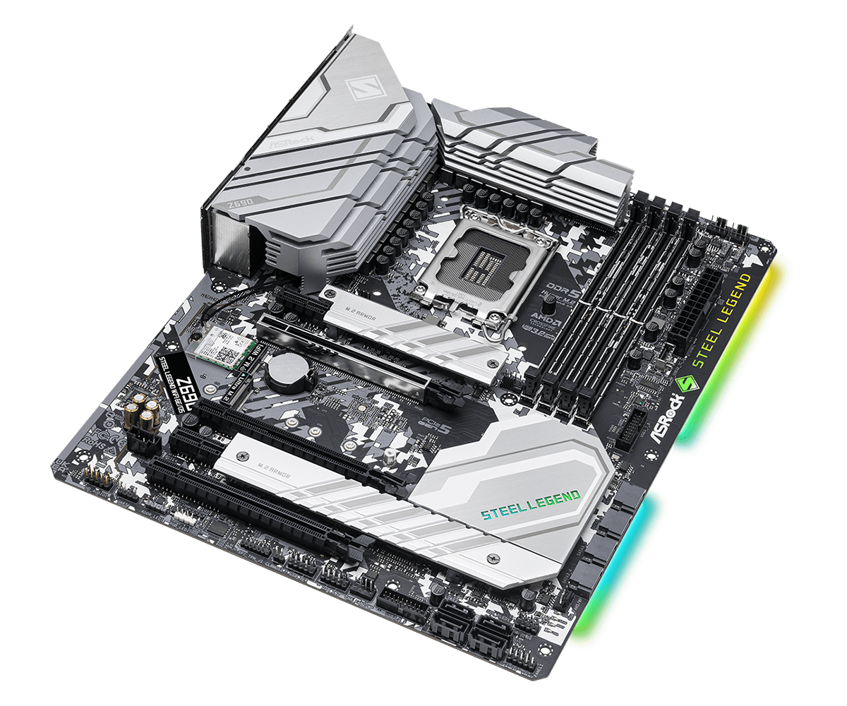 Z690 LGA1700 Motherboard ASROC - Intel Cpu Core I9 评论和价格