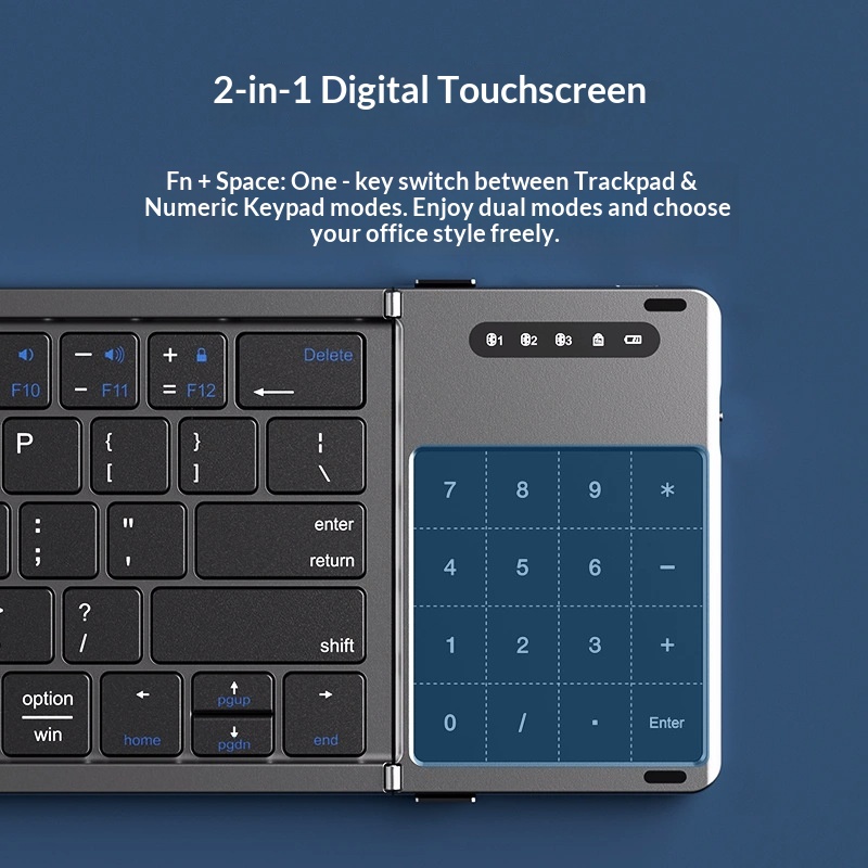 Mengzu Tri Fold Wireless Bluet - Laptop Accessories Mouse 评论和价格