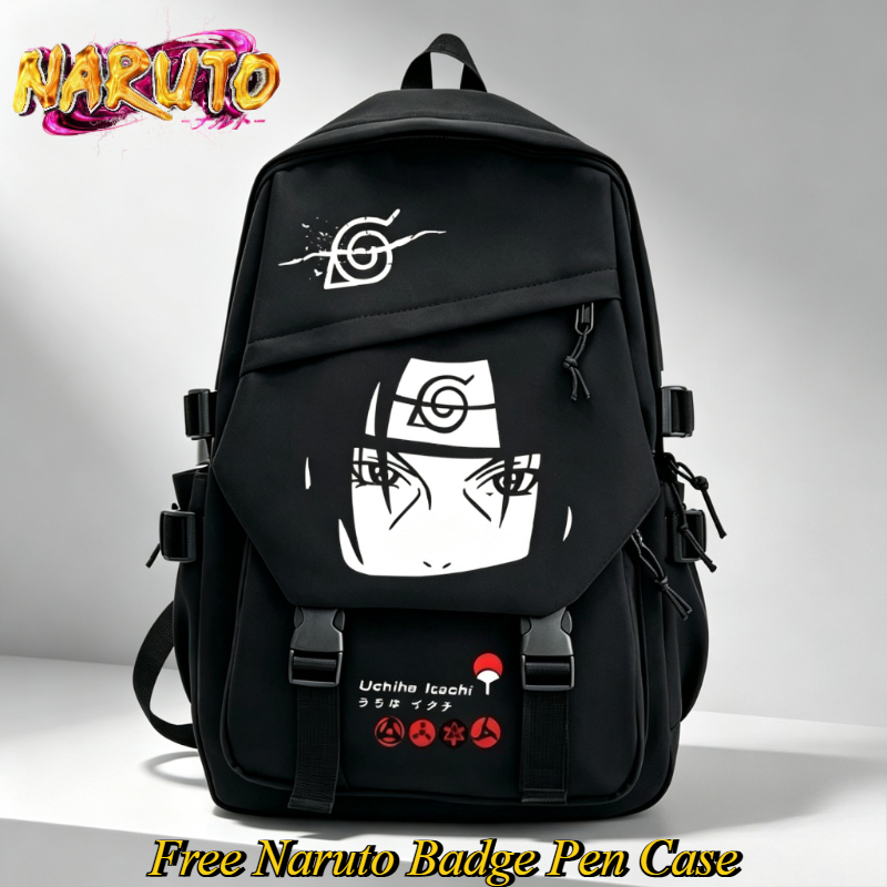 NARUTO Cartoon Backpack Two-di - Laptop Accessories Kit 评论和价格